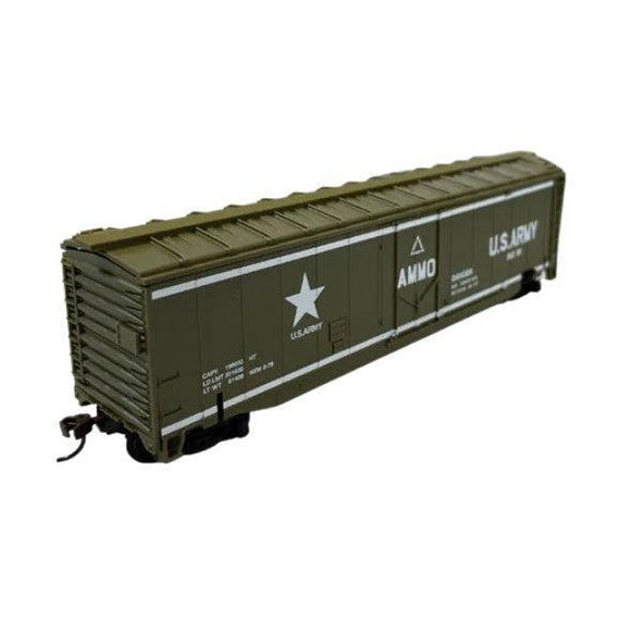 HO Scale US Army Heavyweight Supply Power Unit RPO Car – IHC WWII Rolling Stock #89329