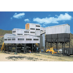 Walthers 933-3017 - HO New River Mining Company -- Kit - Main Building: 12-1/2 x 9 x 9-3/8" 31.2 x 22.5 x 23.2cm