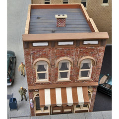 Walthers 933-3471 - HO Vic's Barber Shop -- Kit - 2-1/2 x 3-1/2 x 3-3/8" 6.4 x 8.9 x 8.6cm