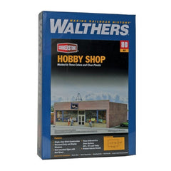 Walthers 933-3475 - HO Hobby Shop Kit - 7-1/8 x 5-3/8 x 3-1/2" 18.1 x 13.7 x 8.9cm