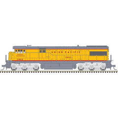 Atlas 10 003 698 - HO GE U28C - LokSound and DCC - Master(R) Gold -- Union Pacific 2803 (Armour Yellow, gray, red)