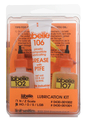 Labelle 100 - Kit with one each 102,106 and 107 for “HO” / “O” / “S” / Lionel/ and LGB (Garden Railway) Size trains