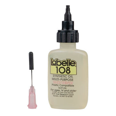 Labelle 108 - fine oil for “Z” / “N” / and small “HO” locos