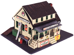 Life-Like 1351 - HO Scale General Store -- Kit - 6 x 4-7/8" 15.2 x 12.4cm