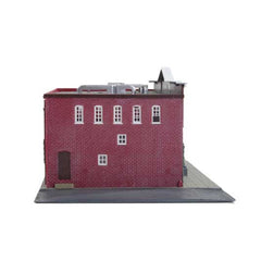 Life-Like 1382 - HO Scale Woodlawn Police Station -- Kit - 6-1/4 x 8-3/8" 15.9 x 21.3cm