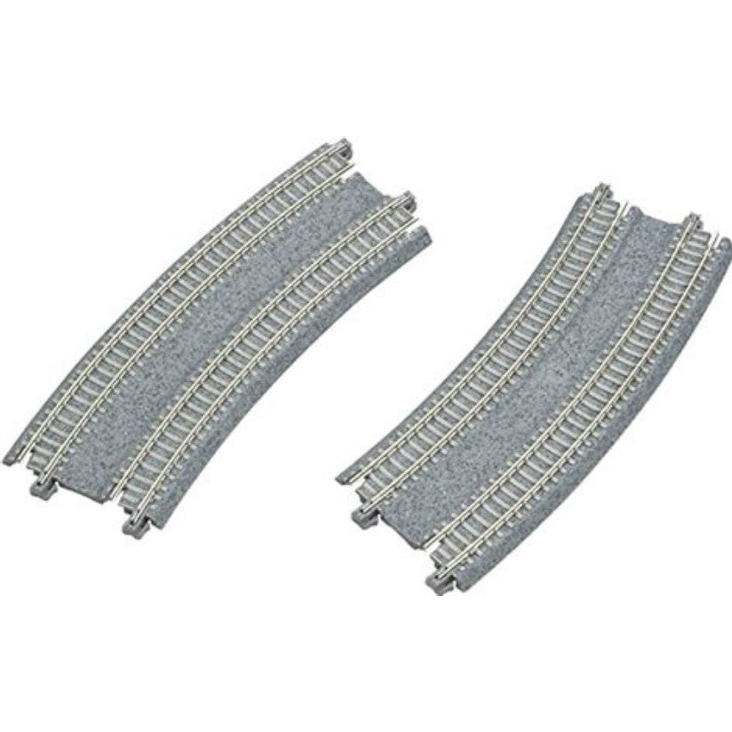 Kato 20-182 414mm/381mm Radius 22.5 (16 3/8" - 15") CT Double Track Easement Curve Track Right and Left  N Scale