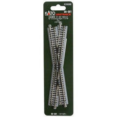 Kato 20-301 186mm (7 5/16") Right Hand 15 Crossing  N Scale