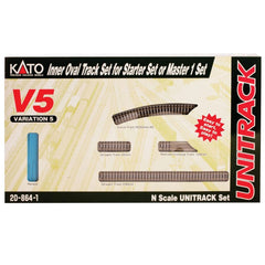Kato 20-864  V5 Inside Loop Track Set - N Scale