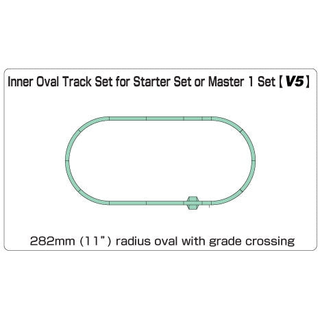 Kato 20-864  V5 Inside Loop Track Set - N Scale