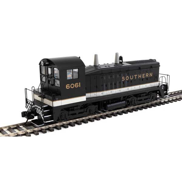 Walthers 20676 - HO Scale EMD SW7 - ESU Sound & DCC -- Southern Railway #6061 (Phase I; Tuxedo: black, white, dulux)
