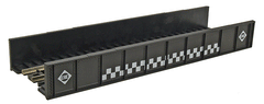 Atlas N Scale 2550 - Decorated Code 80 Plate-Girder Bridge -- Erie (black, white)