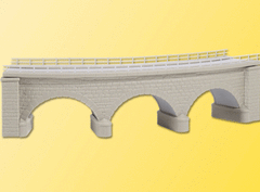Kibri 405-37662 - Curved Stone Viaduct