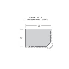 DPM 51300 - Corner Turret Building - N Scale Kit