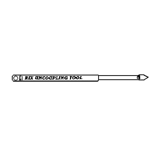 Rix 628-0024 * N Scale Uncoupling Tool