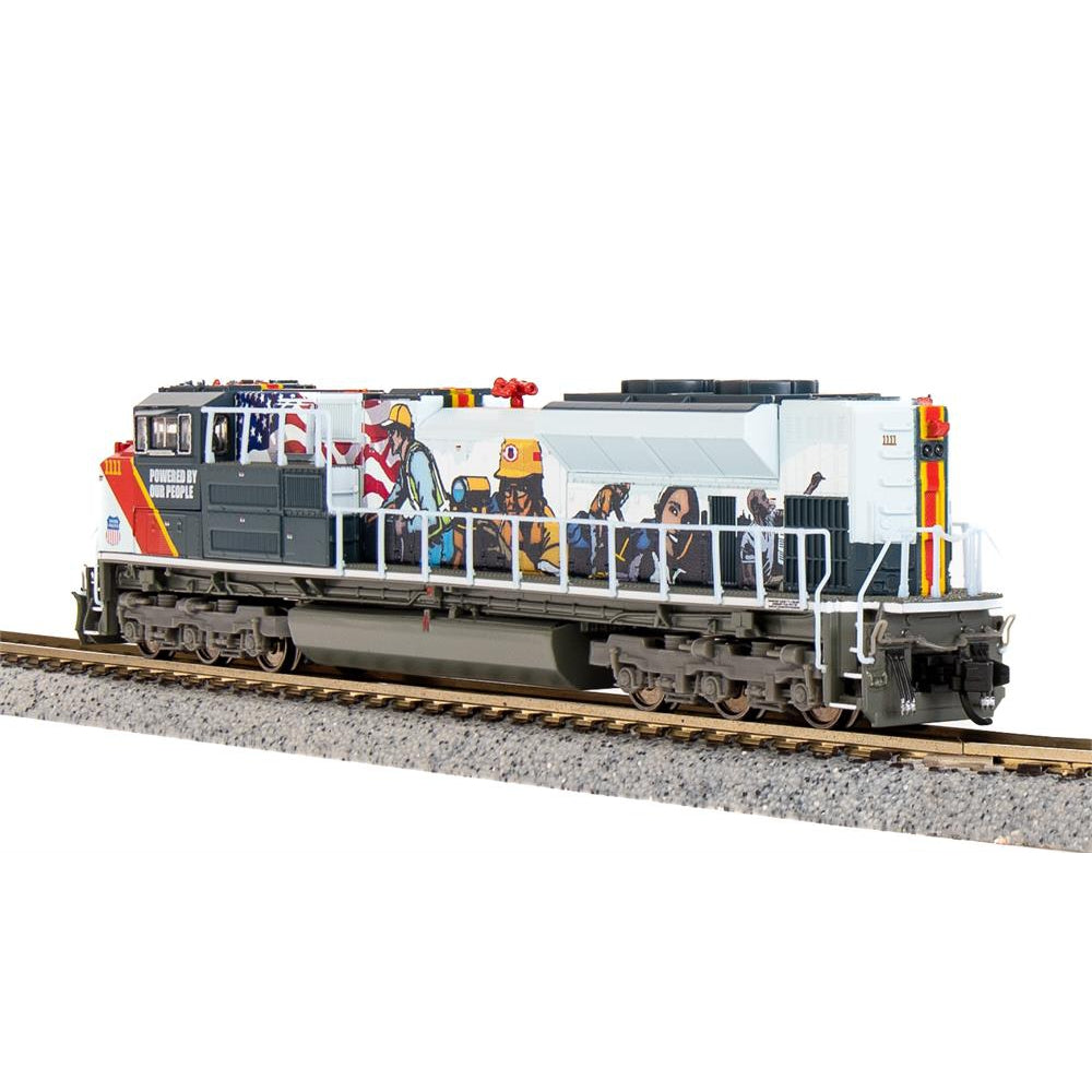 BLI 7029 EMD SD70ACe, UP #1111, Powered By Our People, Paragon4 Sound/DC/DCC, N