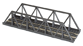 Atlas 883 - 65' Warren Truss Bridge - Kit -- Code 100 Nickel-Silver Rail - 9" 22.9cm