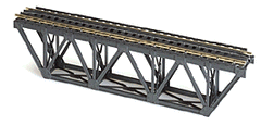 Atlas 884 - 65' Deck Truss Bridge - Kit -- Code 100 Nickel-Silver Rail - 9" 22.9cm