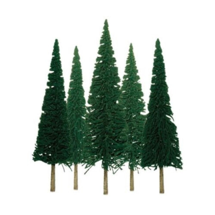 JTT 92002 - N Scale Pine Trees 2-4in, 36pk
