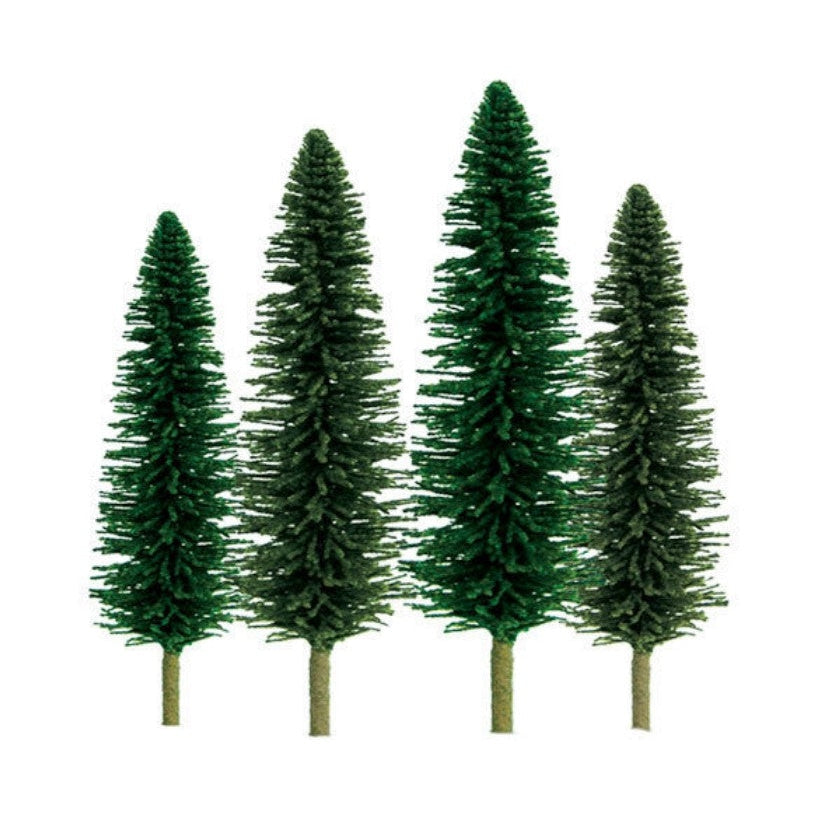 JTT 92010 - N Scale Conifer Trees 2-4in, 36pk