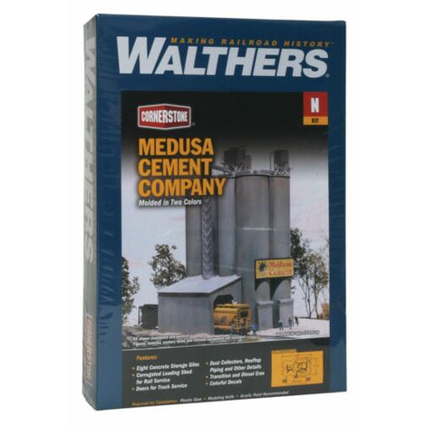 Kit Edificio In Scala N Walthers Cornerstone - State Line Farm Supply Con Rampa - 2
