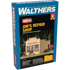 Walthers 933-3229 - Jim's Repair Shop Kit