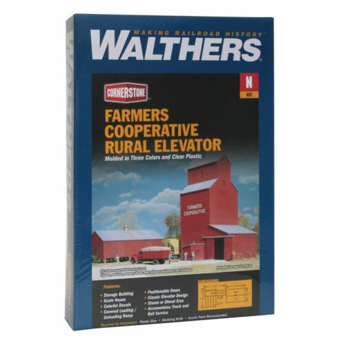 Walthers 933-3238 - Farmer's COOP Grain Elvtr