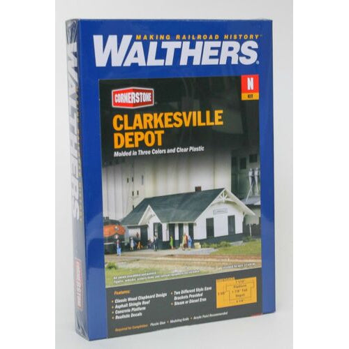 Walthers 933-3240 - Clarkesville Depot Kit