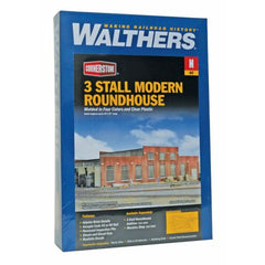 Walthers 933-3260 - Modern Rndhs 3-Stall
