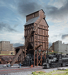 Walthers 933-3823 - Wood Coaling Tower Kit