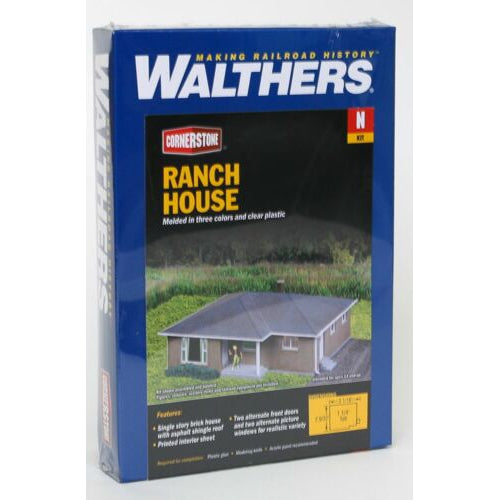 Walthers 933-3838 - Ranch House Brick Kit