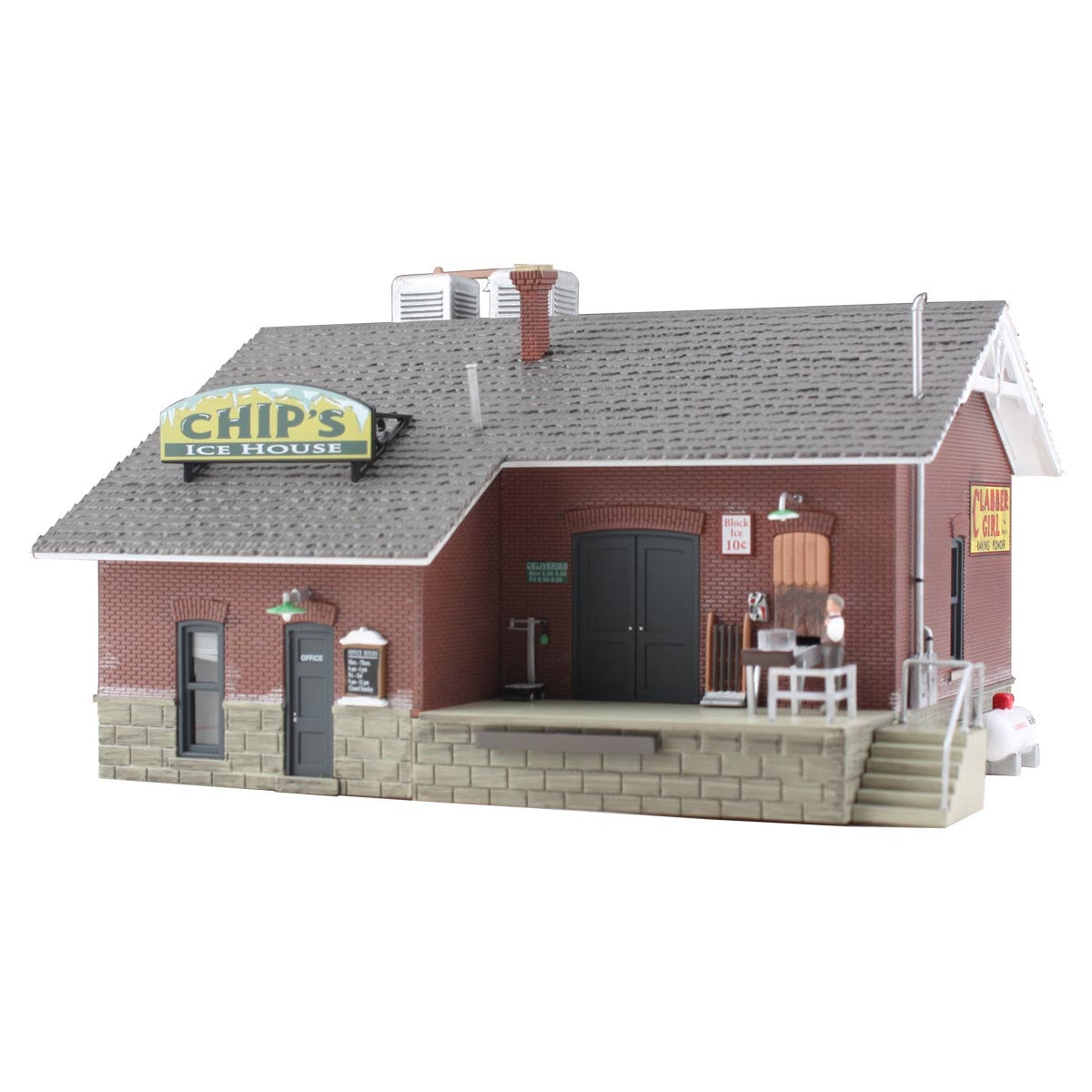 Woodland Scenics 4927 Chip's Ice House - N Scale