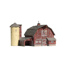 Woodland Scenics 4932 Old Weathered Barn - N Scale