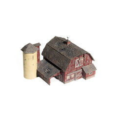 Woodland Scenics 4932 Old Weathered Barn - N Scale