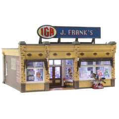 Woodland Scenics 4941 J. Frank's Grocery - N Scale