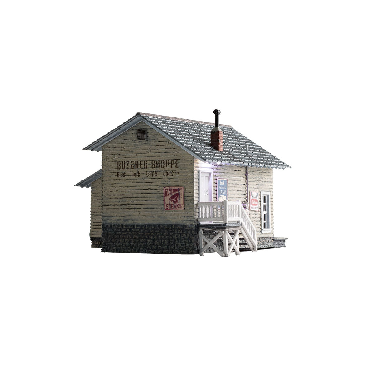 Woodland Scenics 4958 Carver's Butcher Shoppe - N Scale