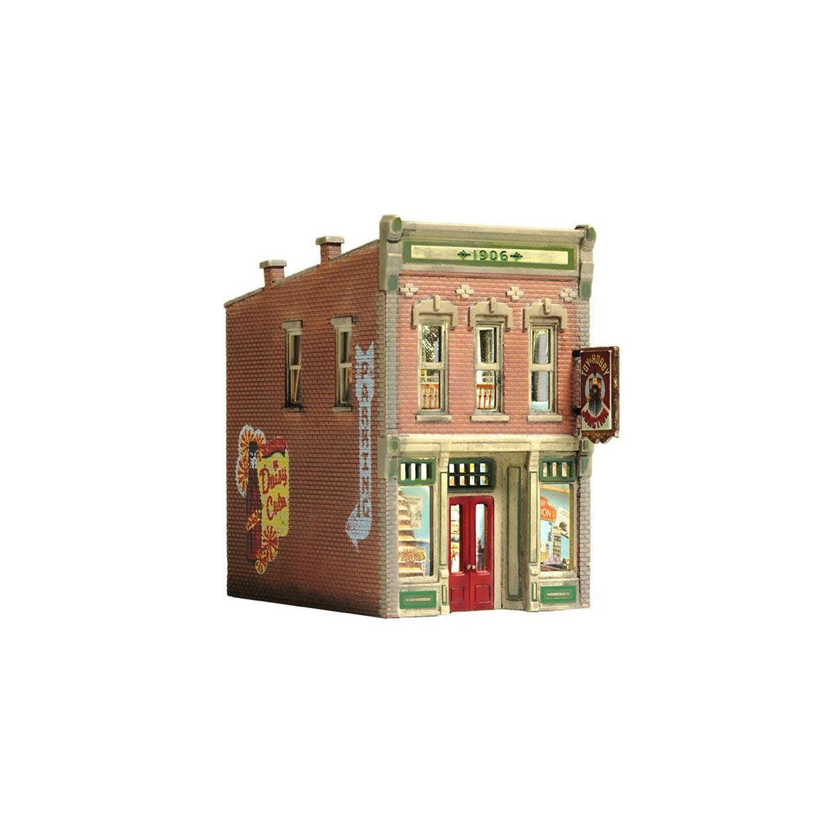 thumbnail image 2 of Woodland Scenics M.T. Arms Hotel - HO Scale Unassembled Kit (11900) 2 of 5