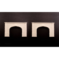 Woodland Scenics - 2 Cut Stone Double Track Tunnel Portal - N Scale