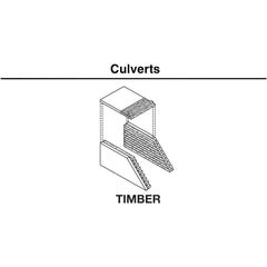 Woodland Scenics - 2 Timber Culverts - N Scale